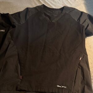 Disney x FIGS Black Scrub SET